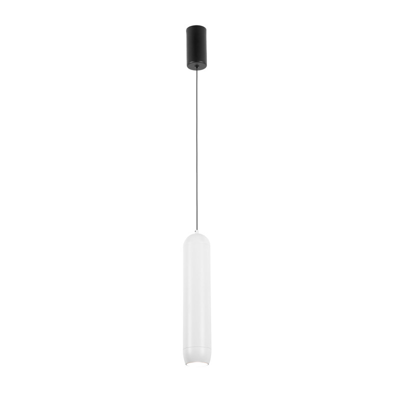 Подвесной светильник 8*198 см, 5W, Favourite Doodle 4293-1P белый матовый и белый акрил