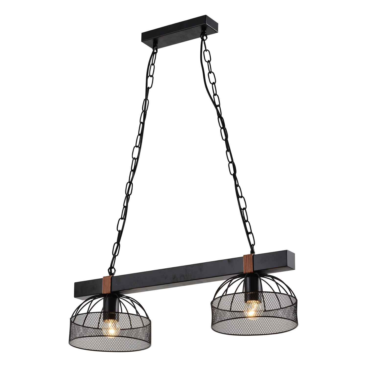 Линейно-подвесной светильник Lussole LSP-8799, 60*40 см, Черный