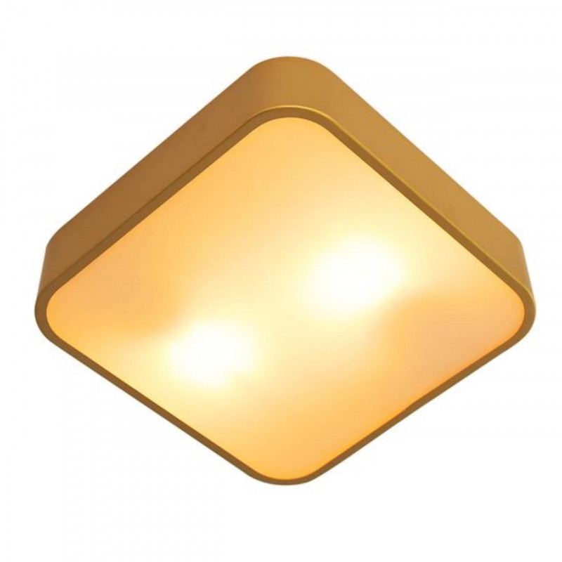 Светильник потолочный 30*8 см, 2*E27 золотистый Arte Lamp Cosmopolitan A7210PL-2GO