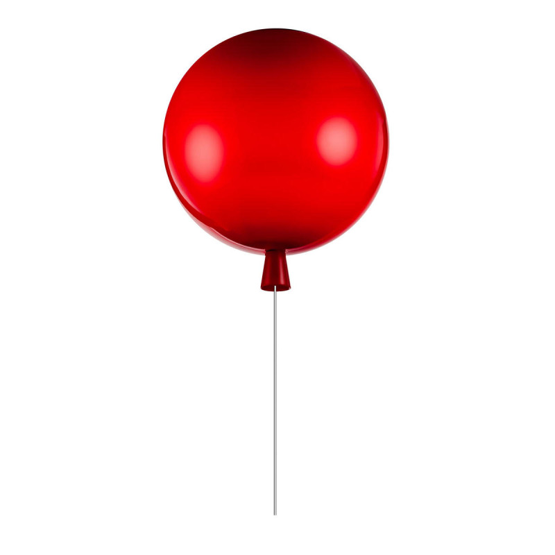 Светильник Потолочный 5055C/S red, диаметр 25 см, красный