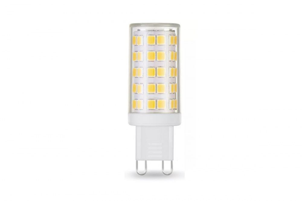 107009206 Лампа Gauss G9 AC185-265V 5,5W 560lm 4100K керамика LED 1/10/200