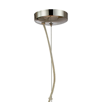 Подвесной светильник Favourite Seta 2960-3P, D280*H295/1200, хром, плафон из стекла с зеркально-медным покрытием