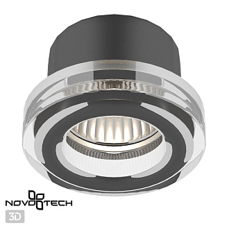 Светильник встраиваемый влагозащищенный Novotech 369879 Хром