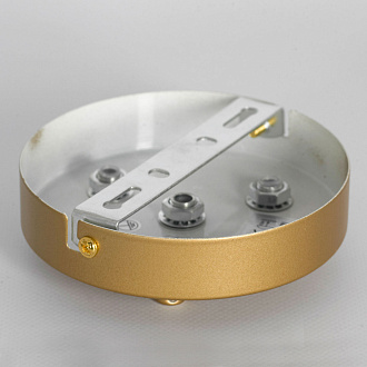 Люстра подвесная Lussole LSP-8823, 65*45 см, матовое золото