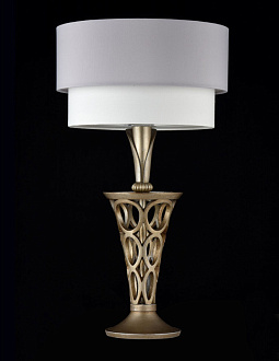 Настольная декорированная лампа H311-11-G Maytoni LILLIAN, жемчужное золото