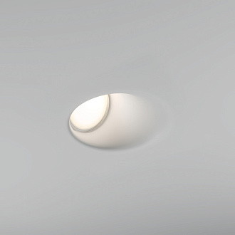 Встраиваемый светильник 12*12*6,5 см, 1*GU10, 12W, Maytoni Technical Gyps Modern DL001-WW-01-W белый