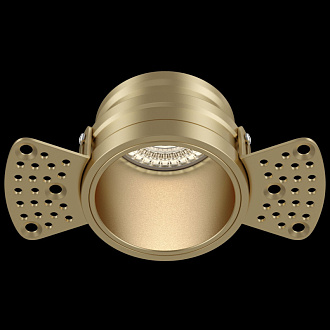 Встраиваемый светильник Maytoni Reif DL048-01MG, матовое золото