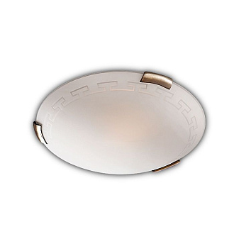Настенно-потолочный светильник Sonex 161/K, диаметр 30 см, бронза