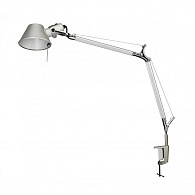 Настольная лампа Favourite Legend 1870-1T, D145*W535*H790, металл окрашен в серебряный цвет, трехступенчатая система сгибания основания