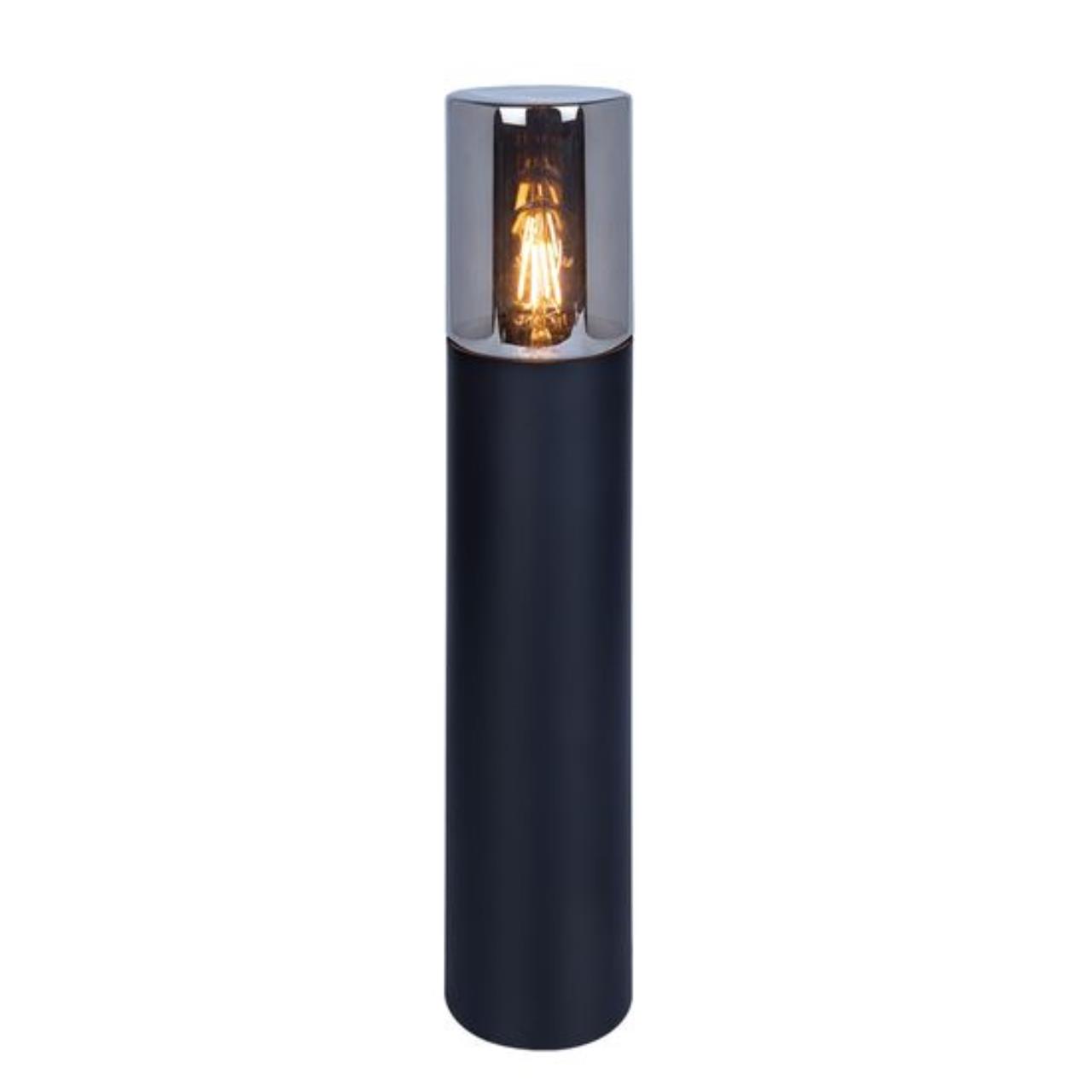 Уличный светильник 9*50 см, 1*E27 черный Arte Lamp Wazn A6215PA-1BK