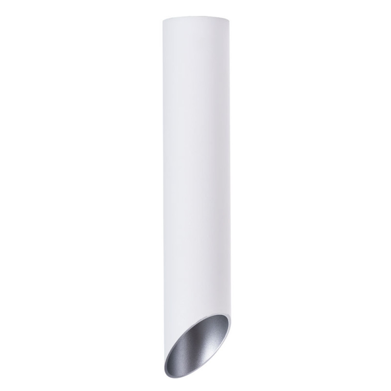 Потолочный светильник Arte Lamp Pilon-Silver A1536PL-1WH белый, диаметр 5.6 см