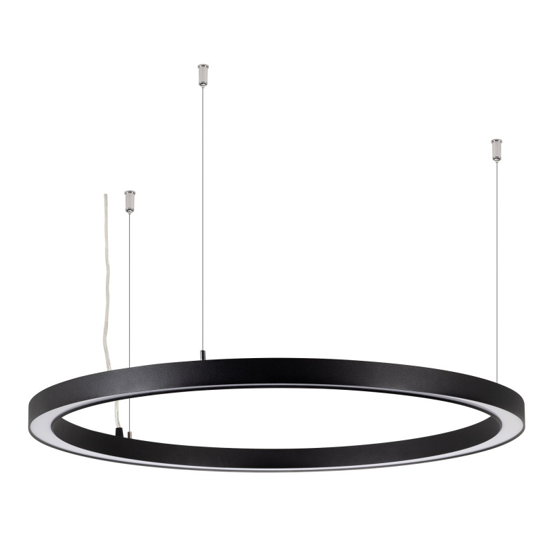 Светильник SP-CIRCLE-HANG-O3535-D1000-60W Warm3000 (RAL9005, 120 deg, 230V) IP40 LED (Arlight, Алюминий) 049370