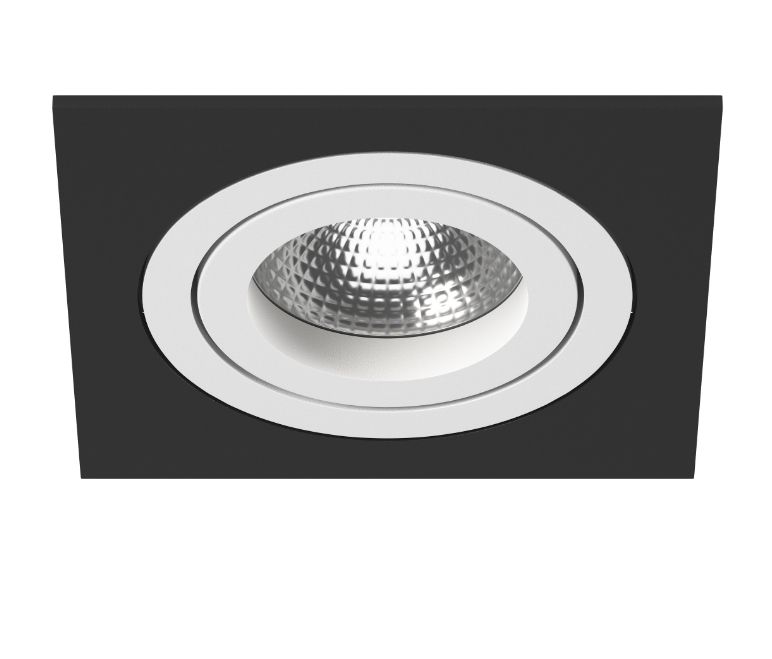 Встраиваемый светильник Light Star Intero 16 i51706, черный-белый