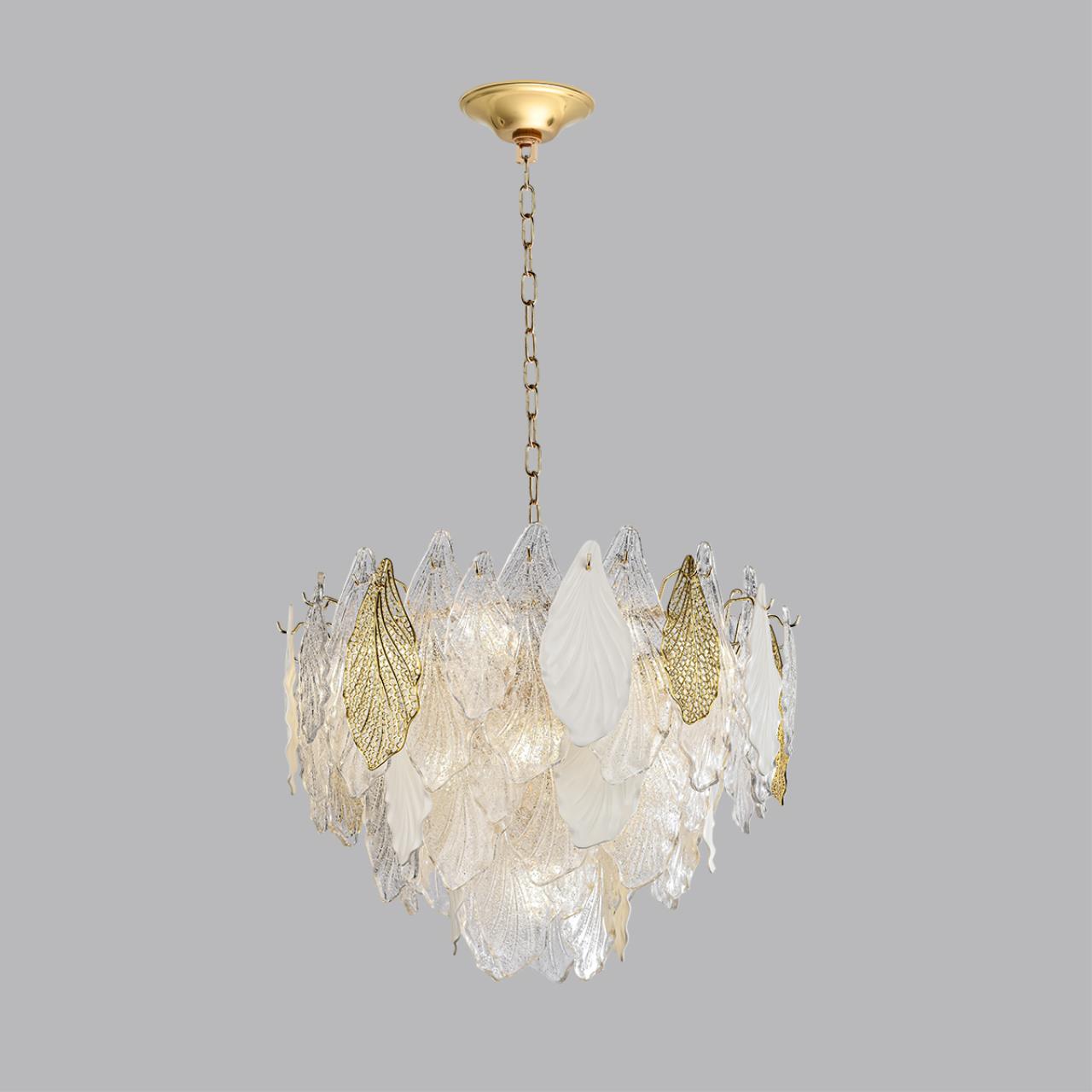 Люстра 60*60*159 см, 15 Е14*40W, Odeon Light Lace, золотой 5052/15