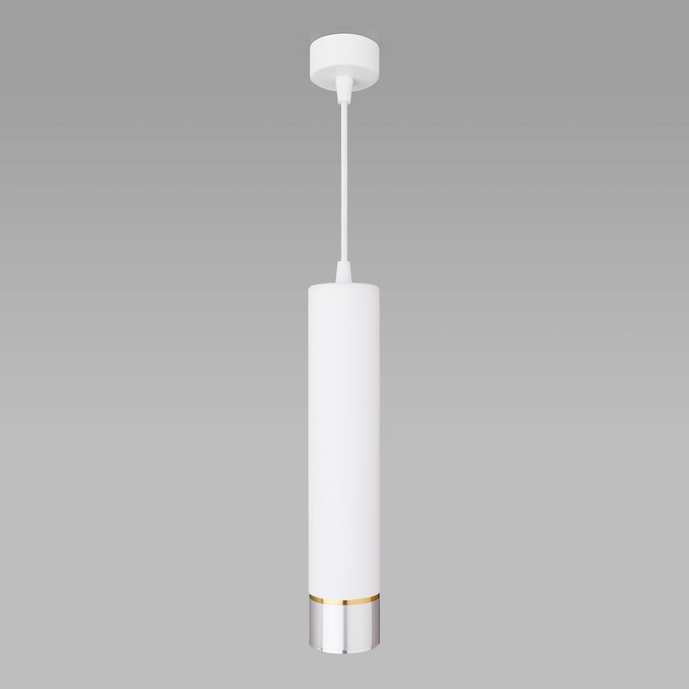 Подвесной светильник 6 см Eurosvet DLN106/DLN107 DLN107 GU10 белый/серебро