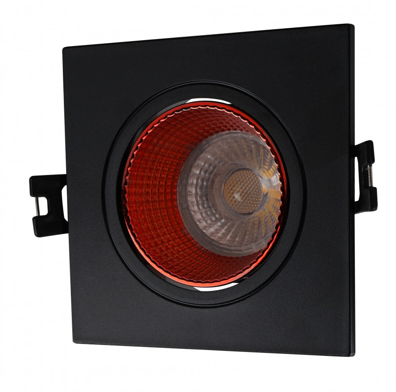 Встраиваемый светильник Denkirs DK3071-BK+RD черный