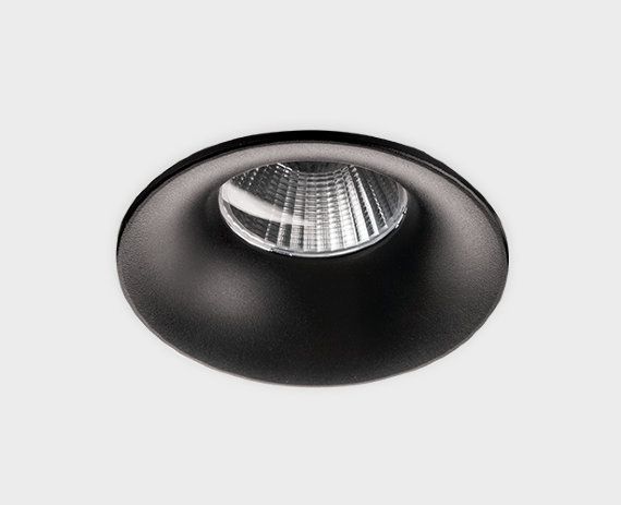 Светильник встраиваемый светодиодный Italline IT06-6016 black, 12W LED, 3000K, черный