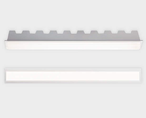 Встраиваемый светодиодный светильник Italline IT06-6015 white, 30W LED, 3000K, белый