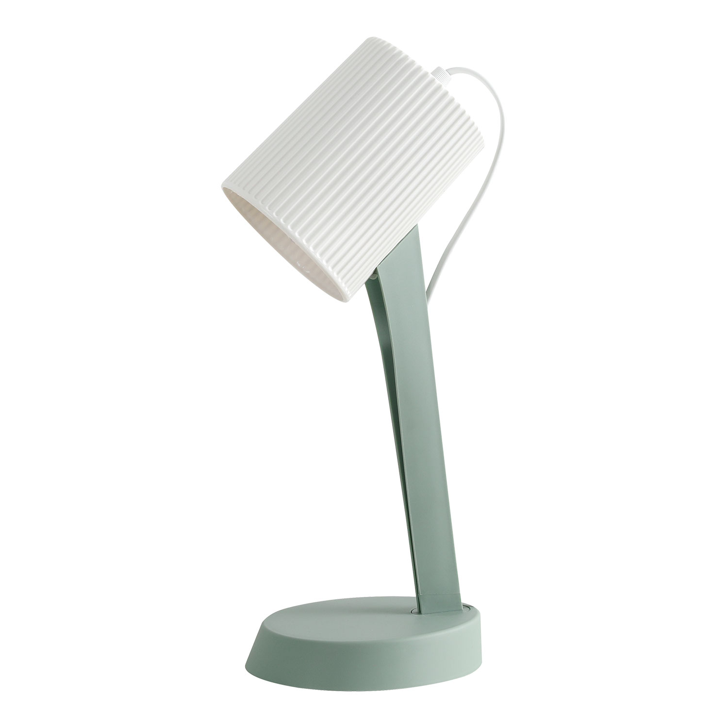 Настольная лампа 16*13*37 см, 1*E14*25W Lussole Union LSP-0671 зеленый