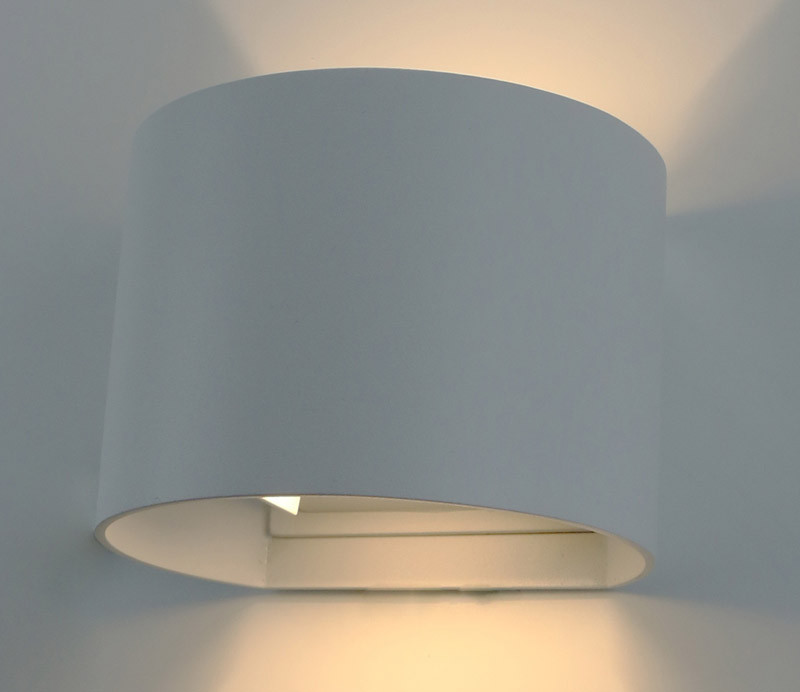 Настенный светильник 6W, 3000К Arte Lamp A1415AL-1WH, белый