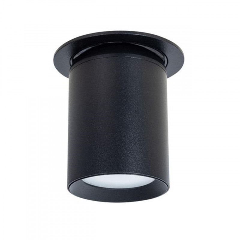 Светильник потолочный 6*10 см, 1*GU10 черный Arte lamp Situla A3731PL-1BK