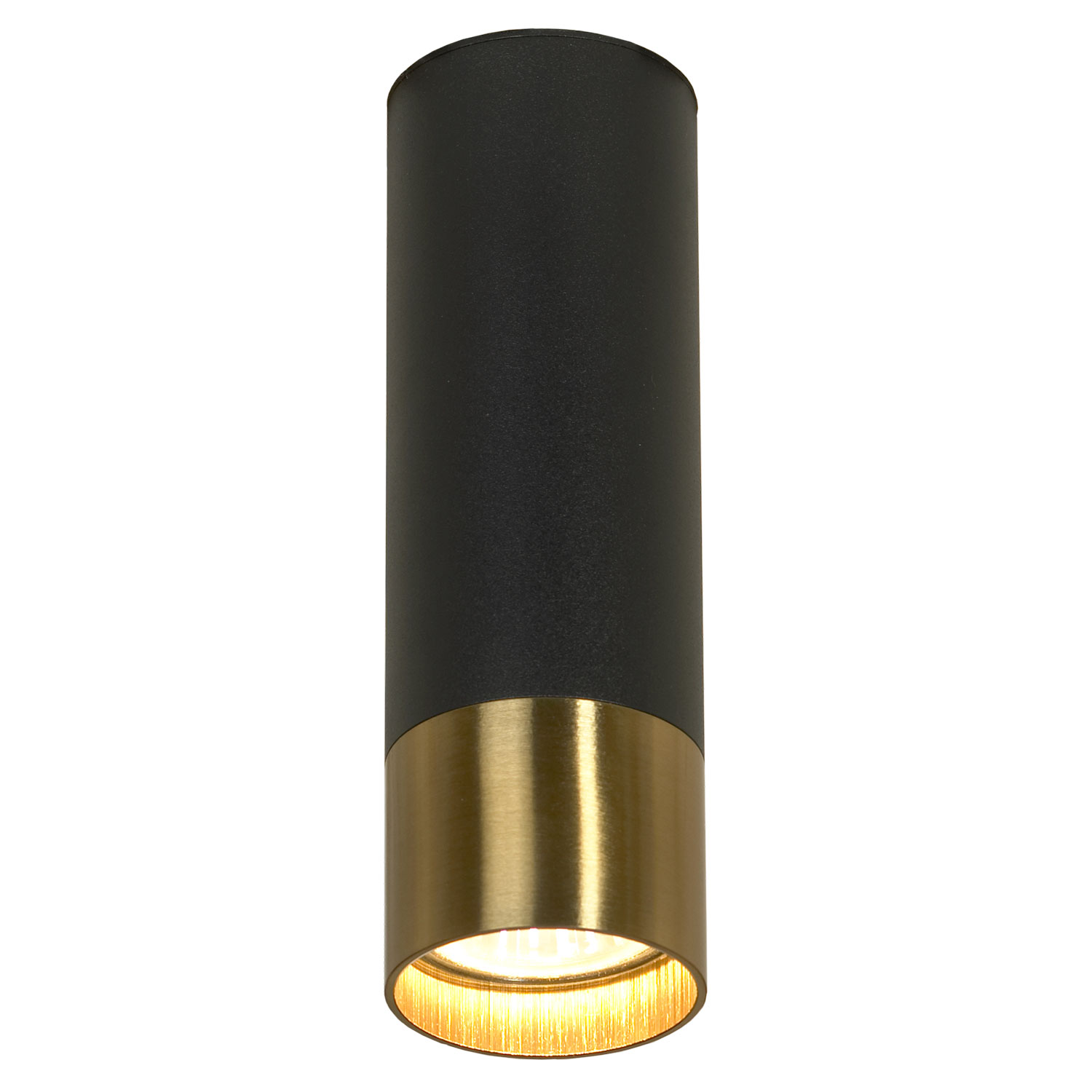 Потолочный светильник 5*17 см, 1*Gu10*50W Lussole Gilbert LSP-8556 черный/бронзовый