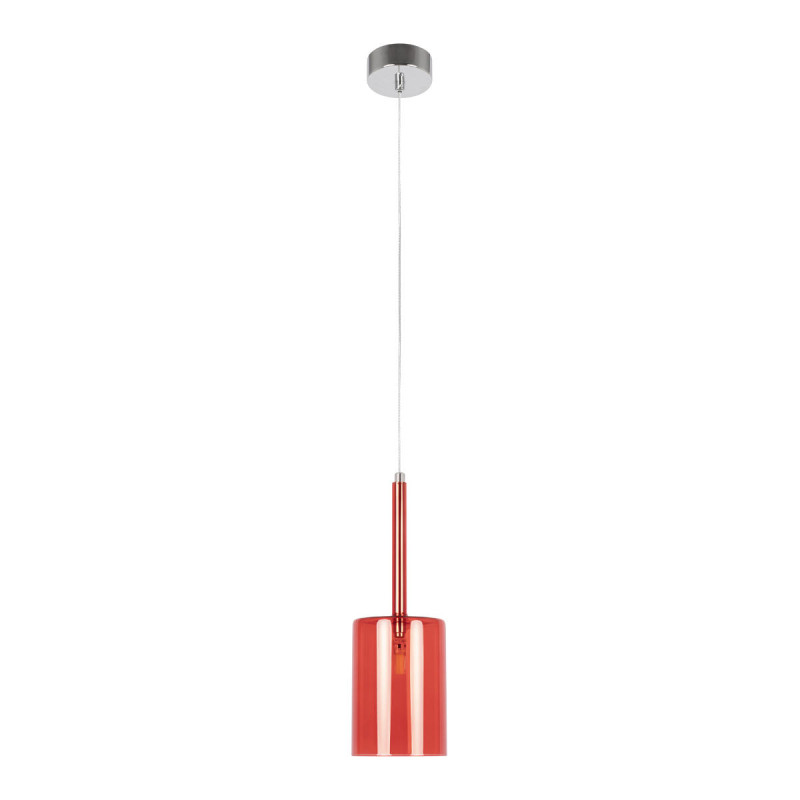 Подвесной светильник 10 см, 1*G4*5W хром Loft It Spillray 10232/C Red