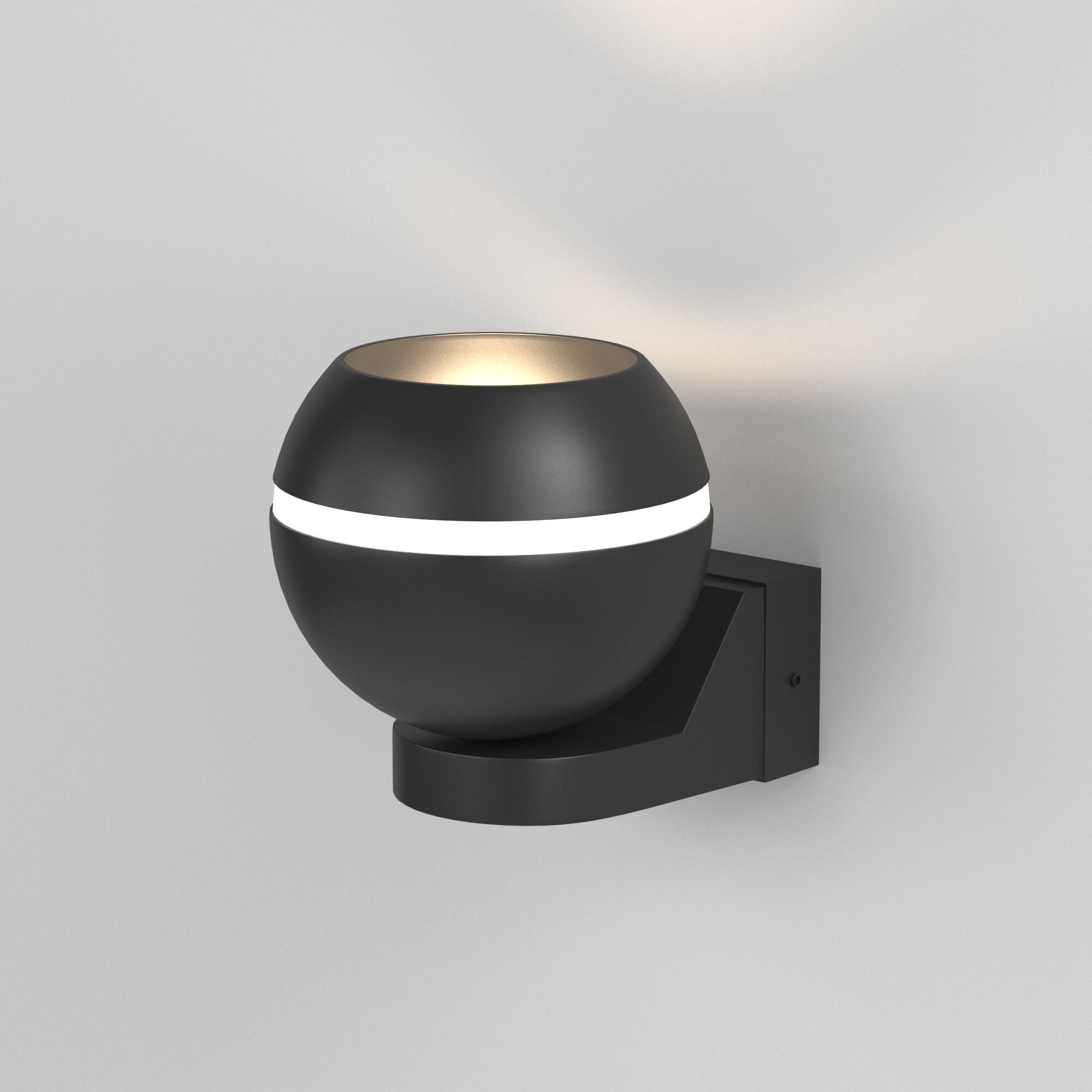 Светильник настенный Cosmo MRL 1026 черный Elektrostandard