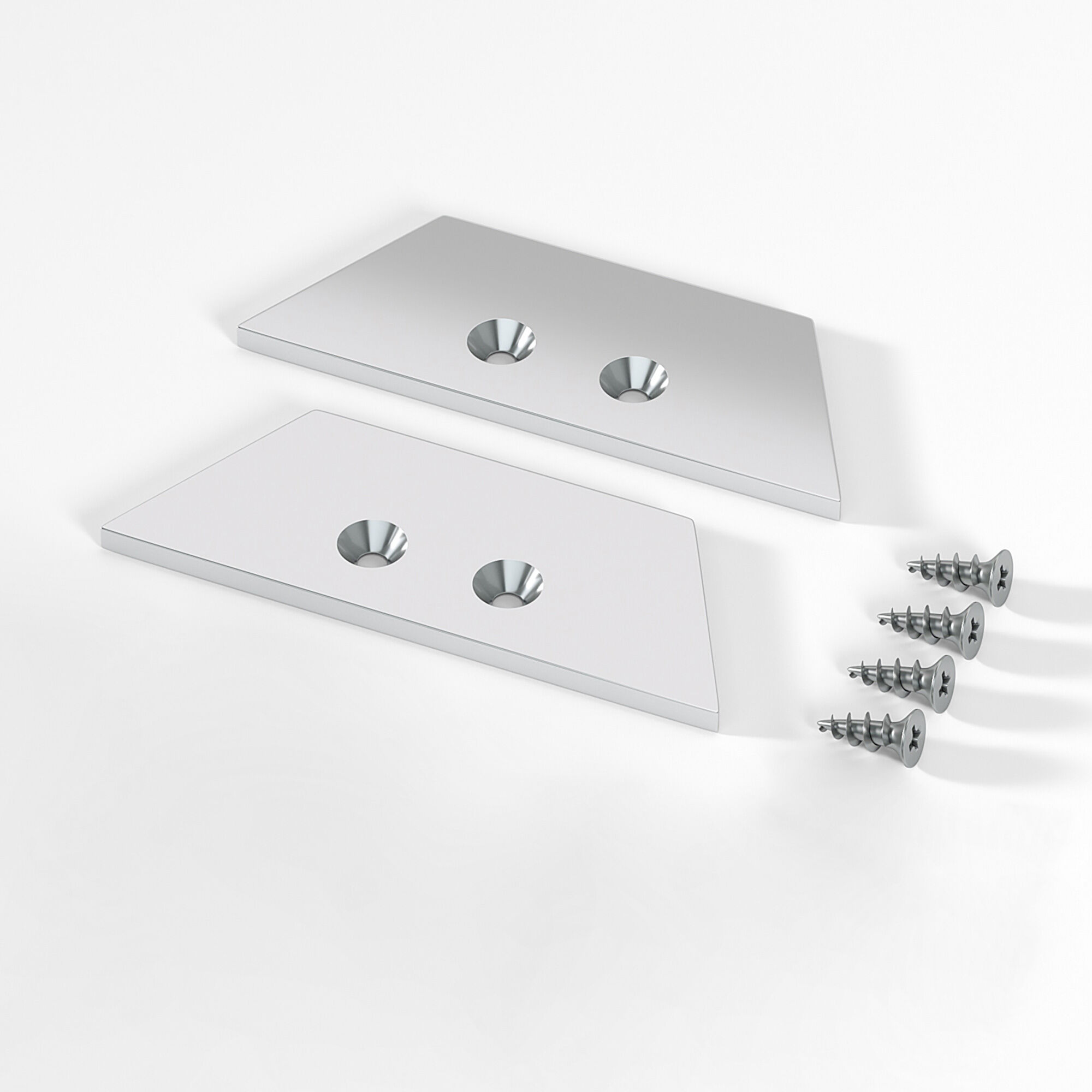 Комплект заглушек для накладного алюминиевого профиля светодиодной ленты (1 пара) Elektrostandard ZL-2-ALP022