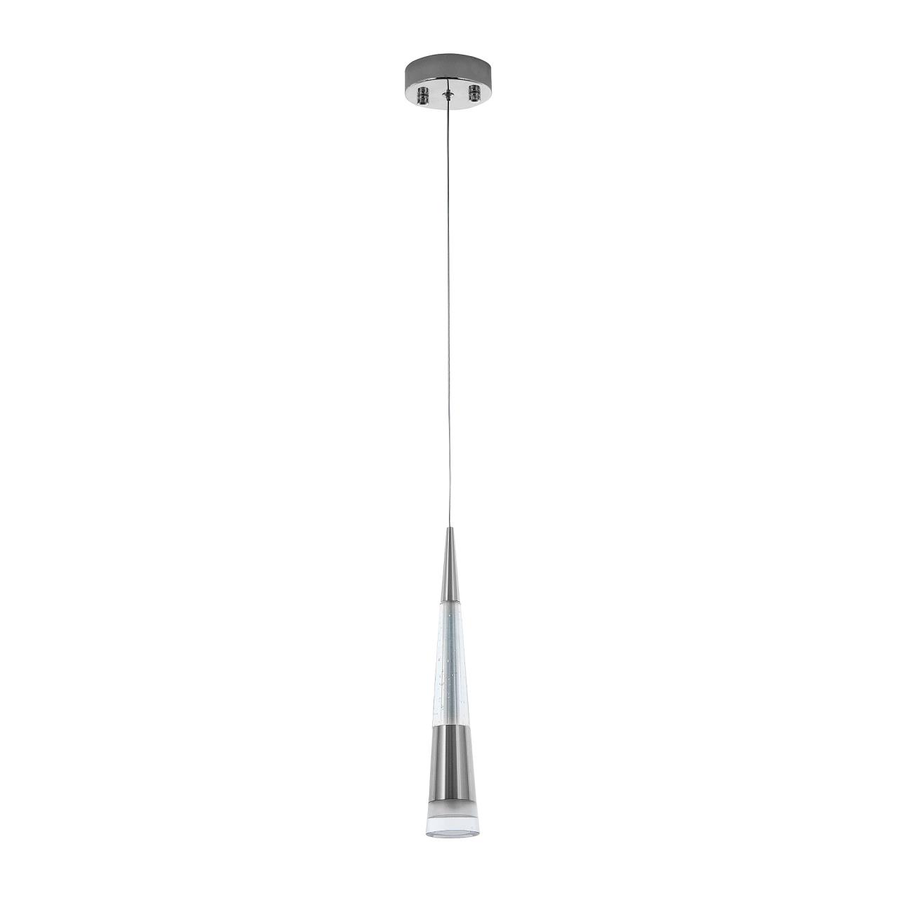 Подвесной светильник 5,5**134 см, LED 6W, 3000 / 6000K, Хром MODELUX ML.88096.1 CH