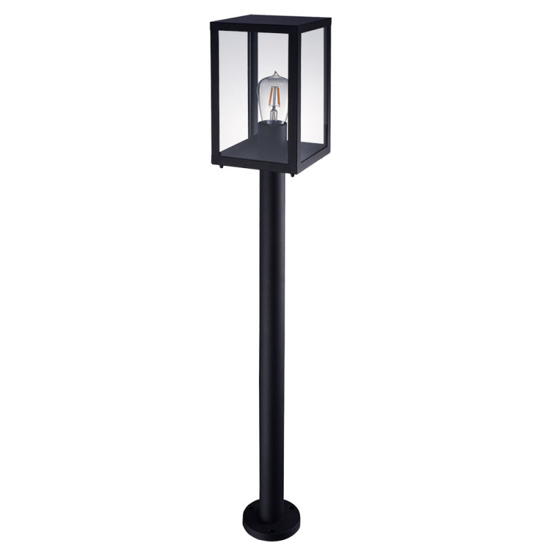 Уличный наземный светильник Arte Lamp Belfast A4569PA-1BK, черный