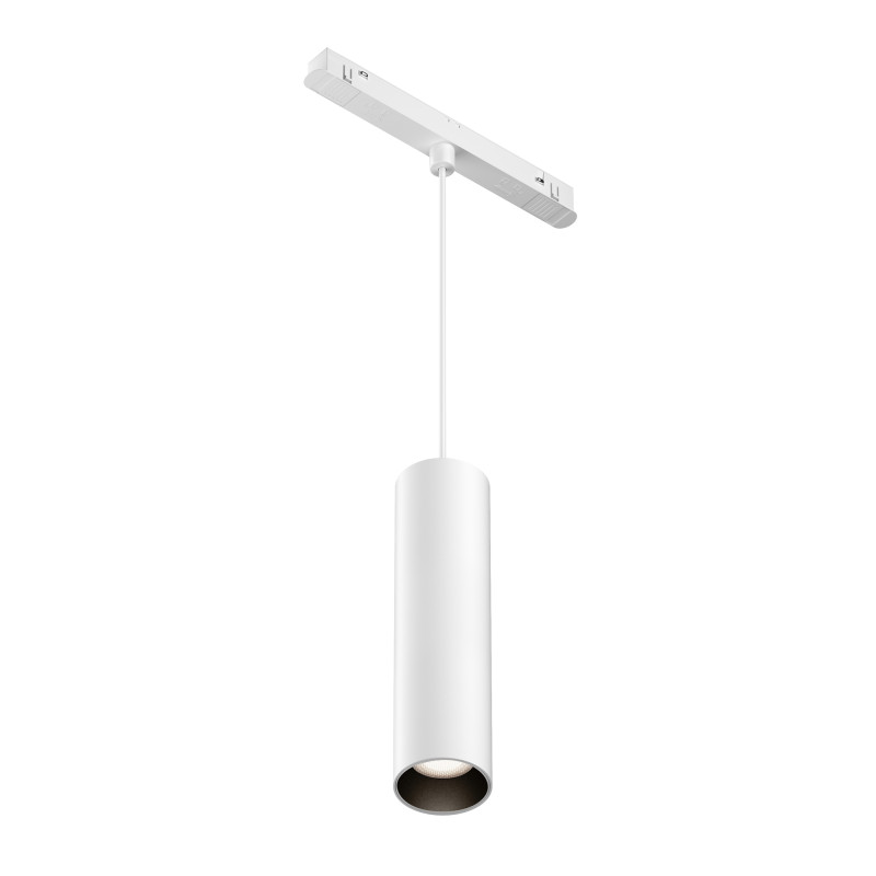 Трековый подвесной светильник Focus Led Exility 3000-6000K 12Вт 36° Dim Dali 124*5,2*19,2 см, LED*12W TR041-4-12WTW-DD-W Maytoni, Белый