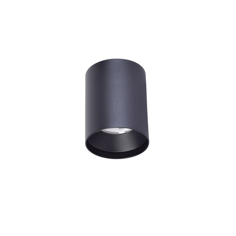 Потолочный светильник Favourite Unika 4151-1U, W54*H75, цилиндрический светильник на шинопровод, черного цвета, с направленным вниз пучком света