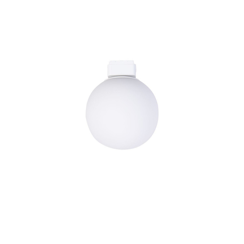 Потолочный светильник Favourite Unika 4156-1U, D100*H120, магнитный светильник белого цвета на шинопровод с плафоном из белого выдувного стекла