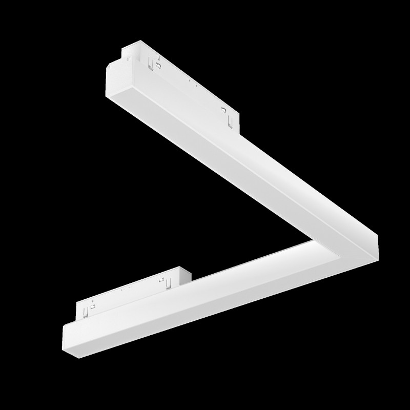 Трековый светильник Basis Exility 4000K 24Вт 120° 30,2*30,2*4,4 см, LED*24W, 4000 К, TR042-2-24W4K-W Maytoni, Белый