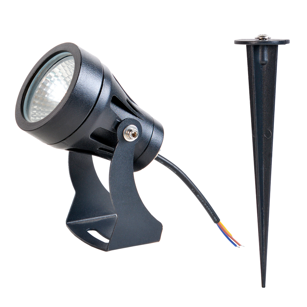 Грунтовый светильник 6 см, 10W, 4000K, Arte Lamp Elsie A4710IN-1BK, черный