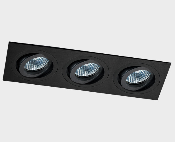 Встраиваемый светильник Megalight SAG303-4 black, черный