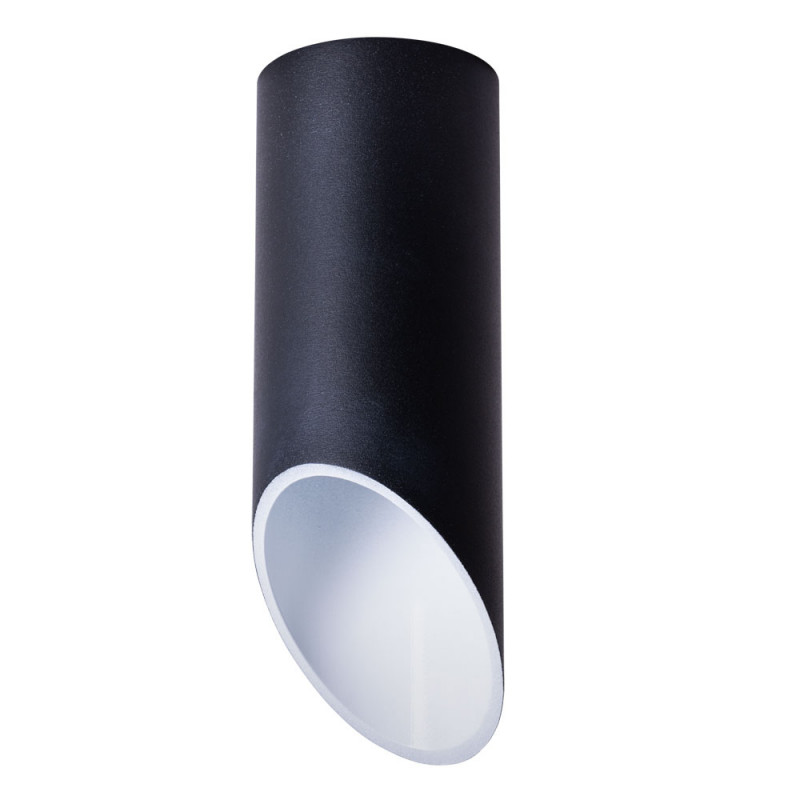 Светильник 5,5*5,5 см, GU10 35W, Arte Lamp Pilon A1615PL-1BK черный