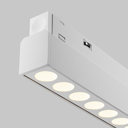 Светильник 43,1*2,3*4,4 см, LED 24W 3000/6000K Maytoni Technical Points TR031-4-24WTW-DD-W белый, Dali