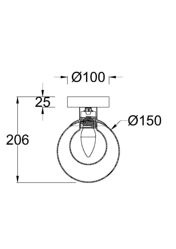 Бра 20,6*15*15*15 см, 1 G9*20W Basic form MOD521WL-01G1 Maytoni, Золото