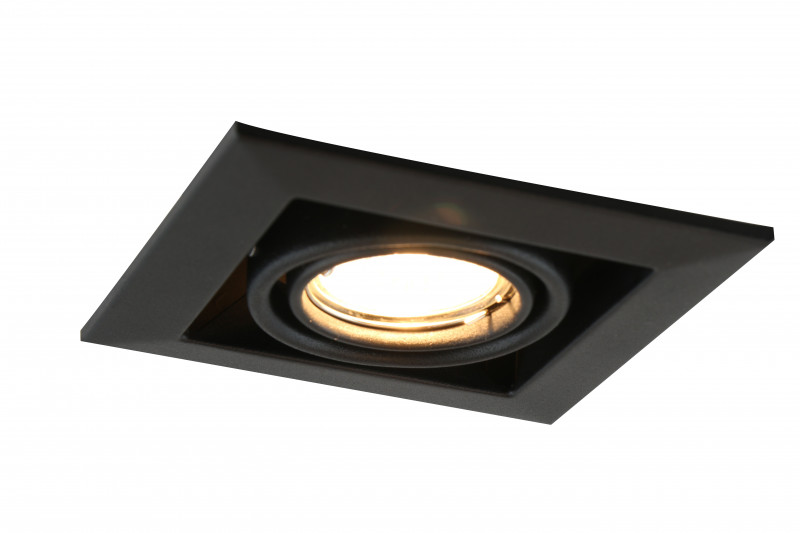 Встраиваемый светильник Arte Lamp Cardani Piccolo A5941PL-1BK, черный