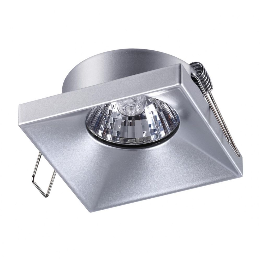 Встраиваемый светильник Novotech Metis 370743 серебро