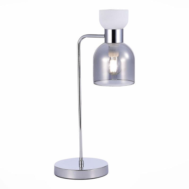 Настольная лампа 24*15 см,  EVOLUCE VENTO SLE1045-104-01 Хром