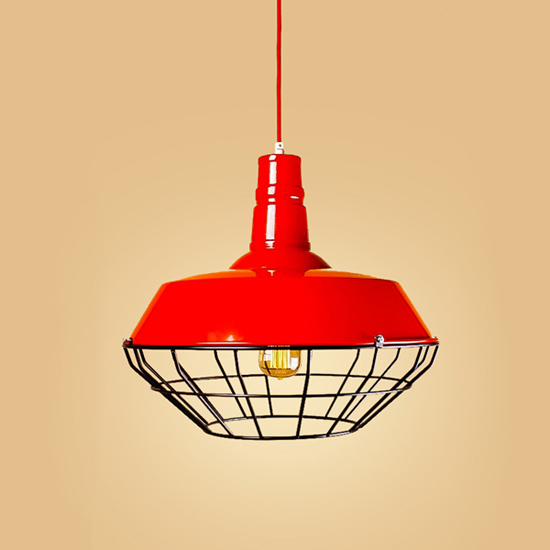 Подвесной светильник LOFT HOUSE Р-67/2, красный