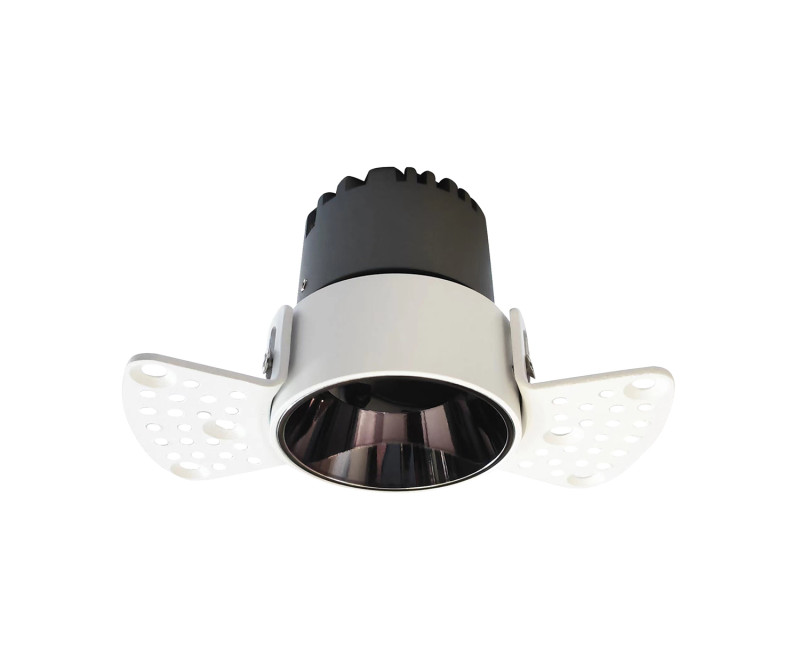 Встраиваемый светильник 10,6*7 см, 1*LED, 7W, 3000К, Favourite Mortise 4417-1C черный