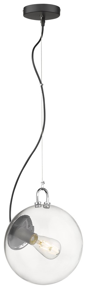 Светильник подвесной Wertmark Fanni WE203.01.103, 25*25 см, хром