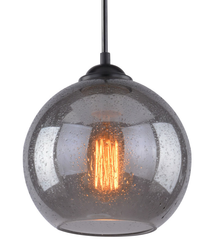 Подвесной светильник Arte Lamp SPLENDIDO A4285SP-1SM, черный/дымчатый