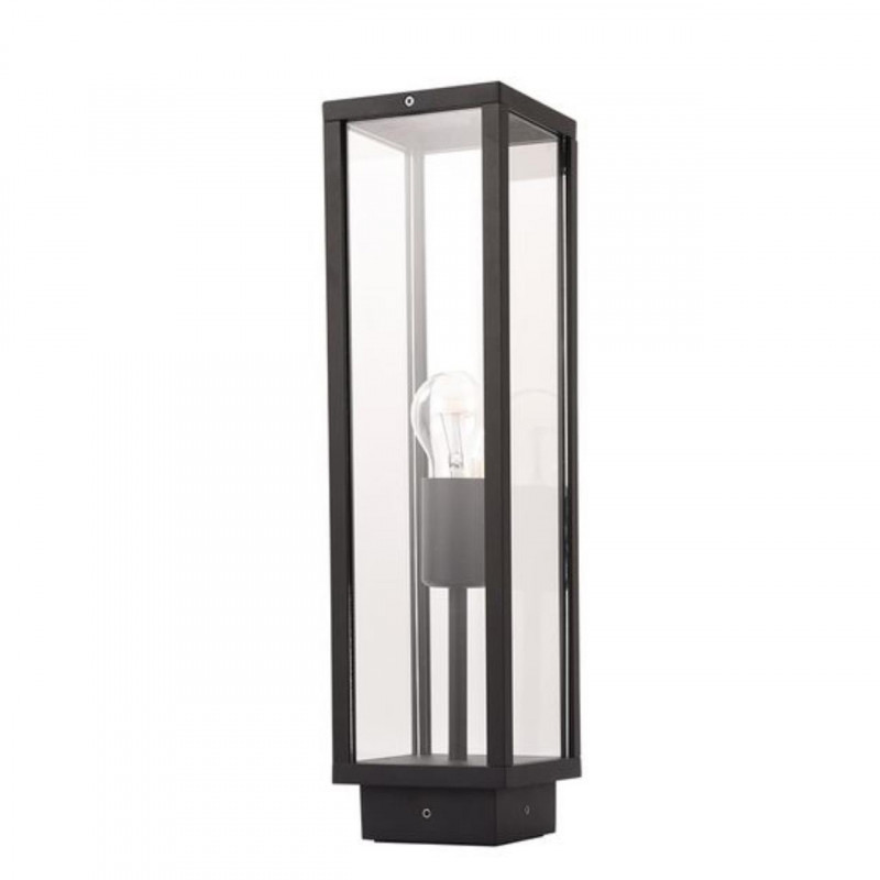 Уличный светильник 12*12*45 см, 1*E27 черный Arte Lamp Pot A1631PA-1BK