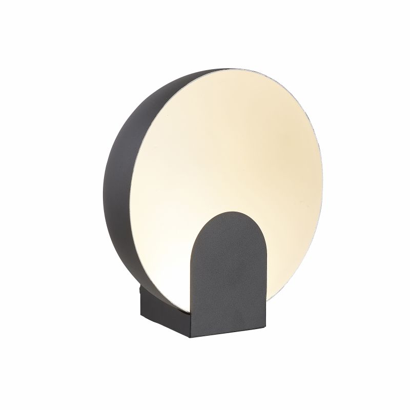 Настольная лампа 20*10,8*21 см, LED 5W 3000K черный Mantra Oculo 8433