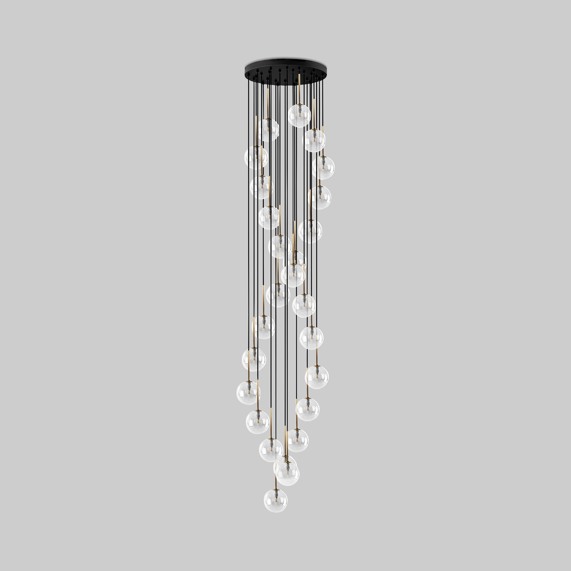 Светильник 62 см, TK Lighting 10258 Aurora, золото-черный